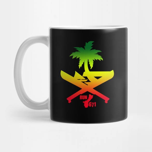 RUN 671 Guam Machete Seal Reggae by RUN 671 GUAM